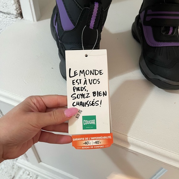 Kids Cougar Winter Boots BNWT - Size 2 - Picture 2 of 6